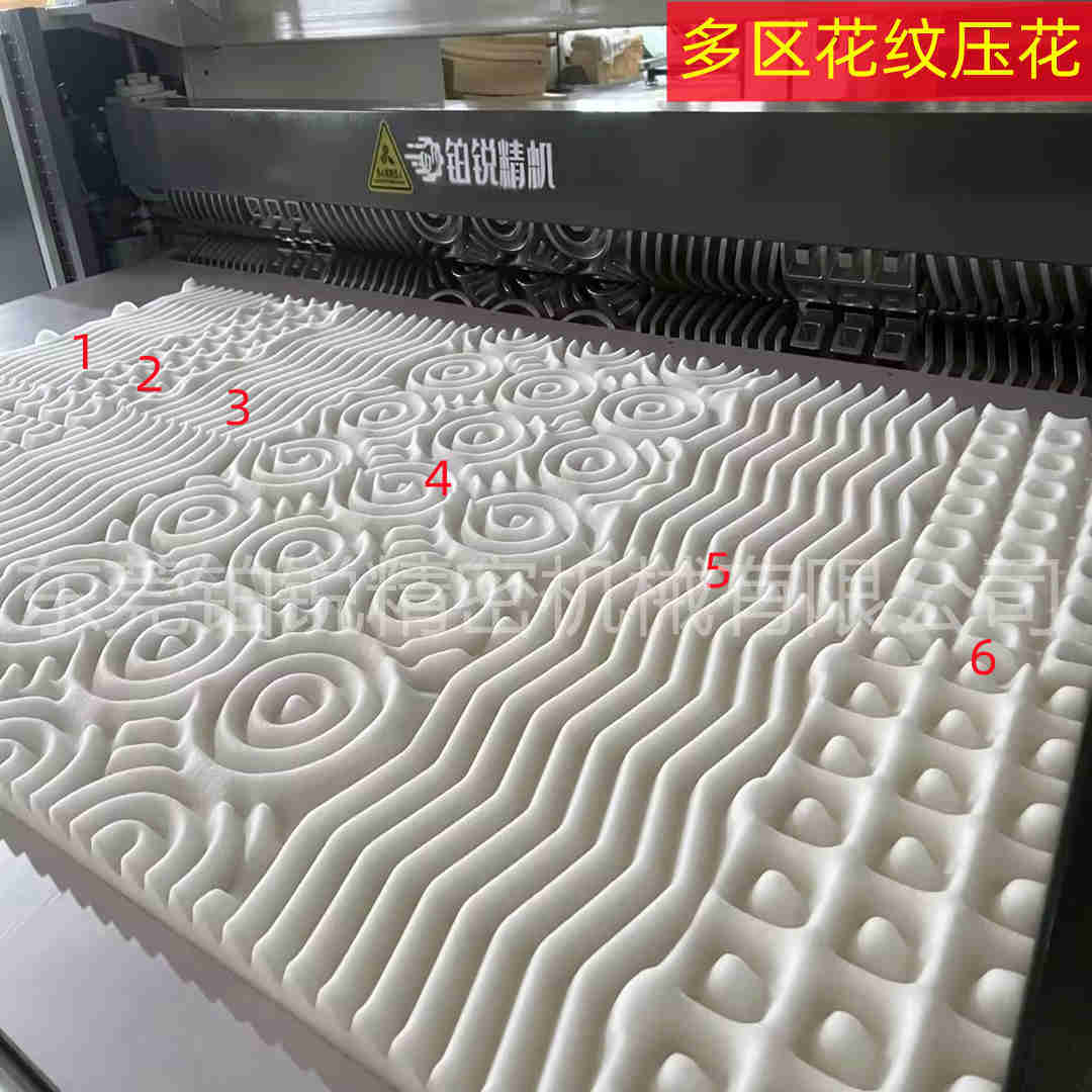 BRJX-1650/2150七区波浪海绵压形机